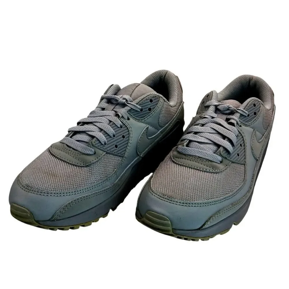 Nike Air Max 90 Men's Triple Gray Casual Sneakers - Size 11 Real Beauties!